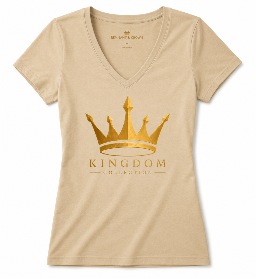 Kingdom Crown women's TEE - sand
