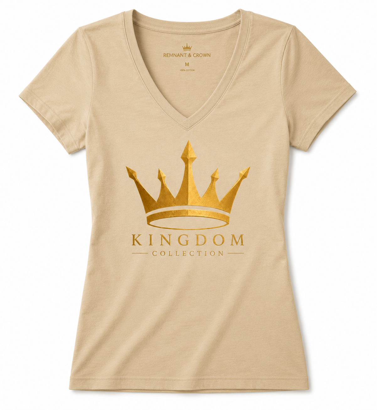 Kingdom Crown women's TEE - sand