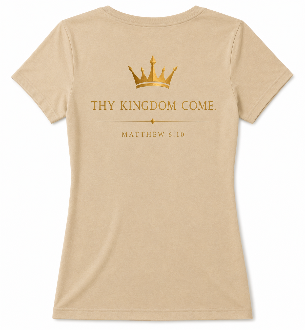 Kingdom Crown women's TEE - sand