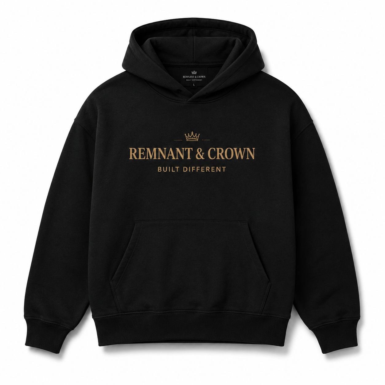 Built Different hoodie (Black)