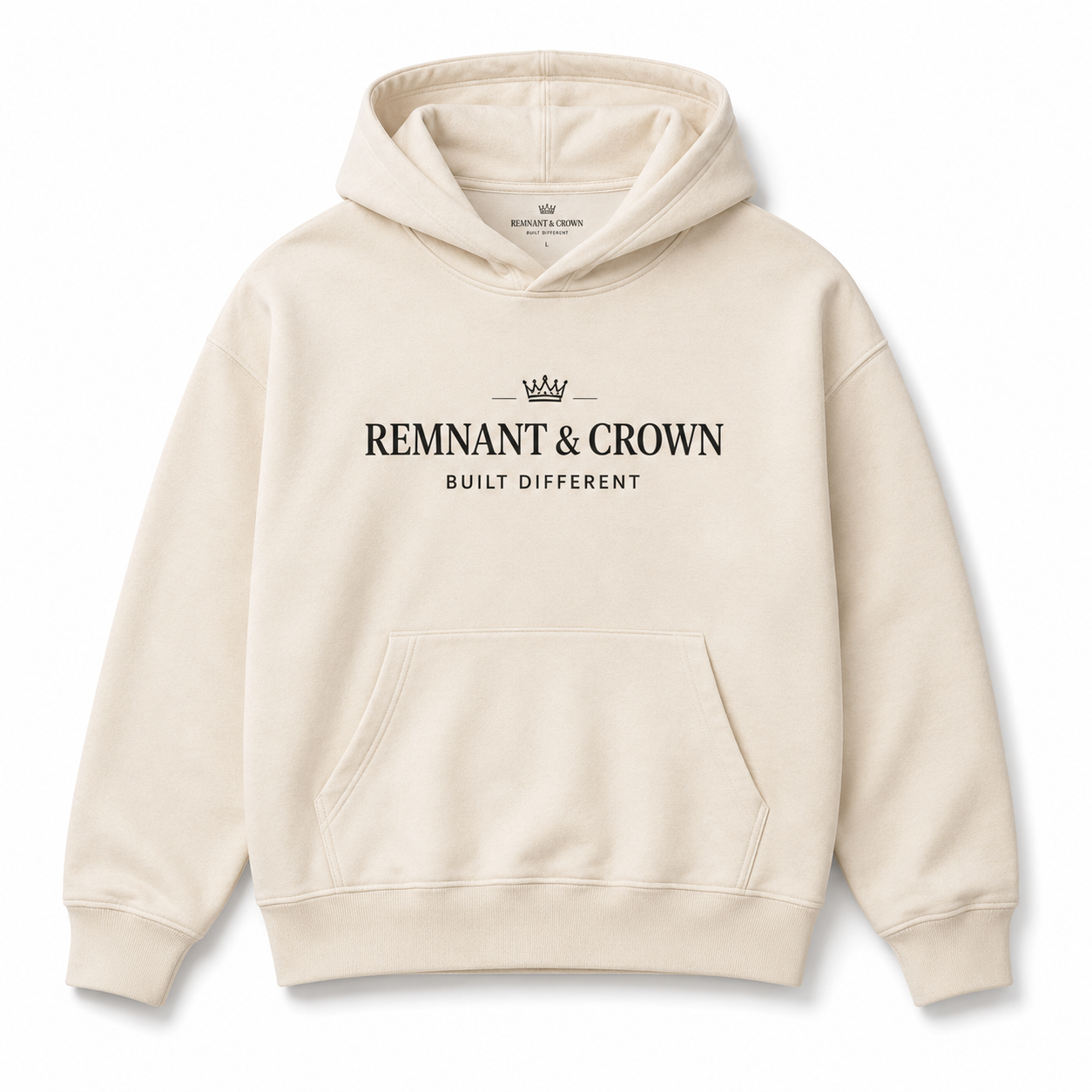 Built Different Hoodie (Cream)