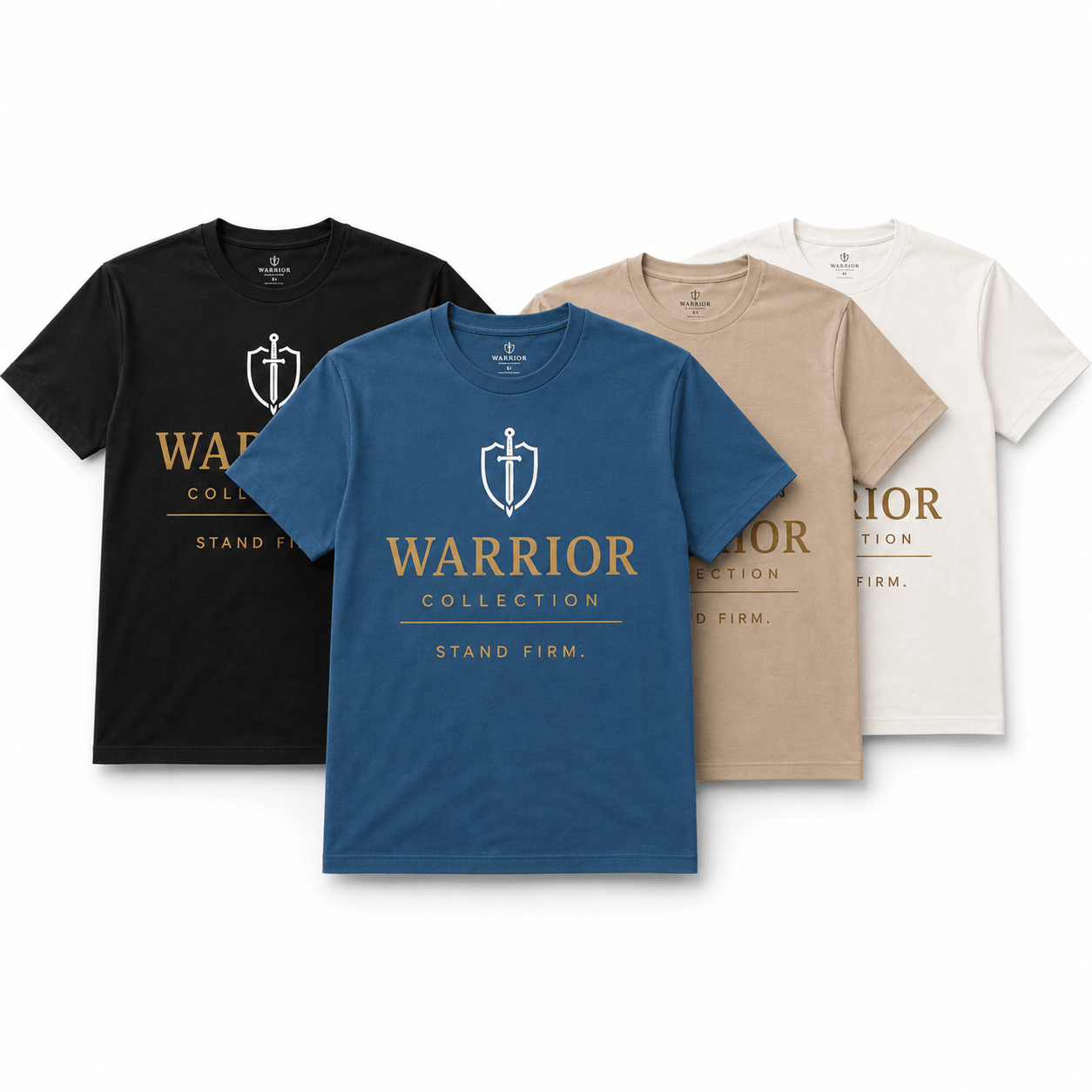 Warrior TEE | M | | Remnant & Crown | Premium Scripture-Inspired Apparel